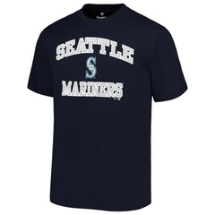 Seattle Mariners Profile Big & Tall Heart & Soul T-Shirt - Navy T-shirts