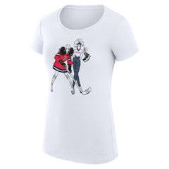 Florida Panthers G-III 4Her by Carl Banks Women's Super-Slim Fit Lightweight Hockey Girls T-Shirt - White | US 200632806