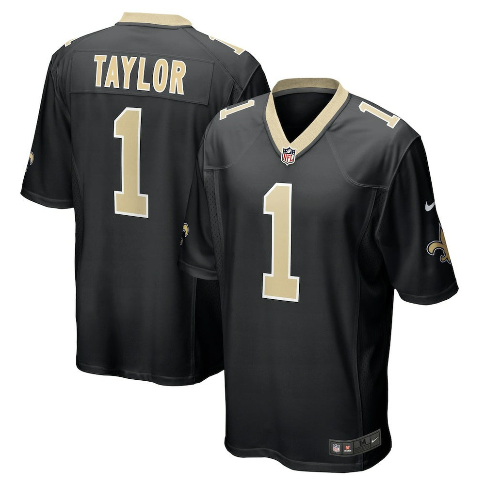 Alontae Taylor New Orleans Saints Team Game Jersey - Black Jerseys