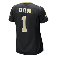 Alontae Taylor New Orleans Saints Women's Team Game Jersey - Black Jerseys