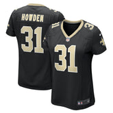 Jordan Howden New Orleans Saints Women's Team Game Jersey - Black Jerseys