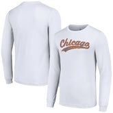 Chicago Bears Starter Tailsweep Long Sleeve T-Shirt - White T-shirts