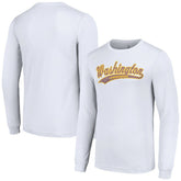Washington Commanders Starter Tailsweep Long Sleeve T-Shirt - White T-shirts