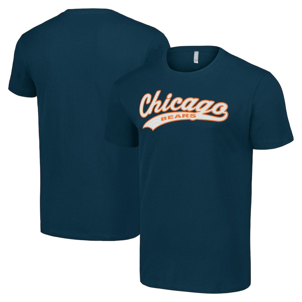 Chicago Bears Starter Tailsweep T-Shirt - Navy T-shirts
