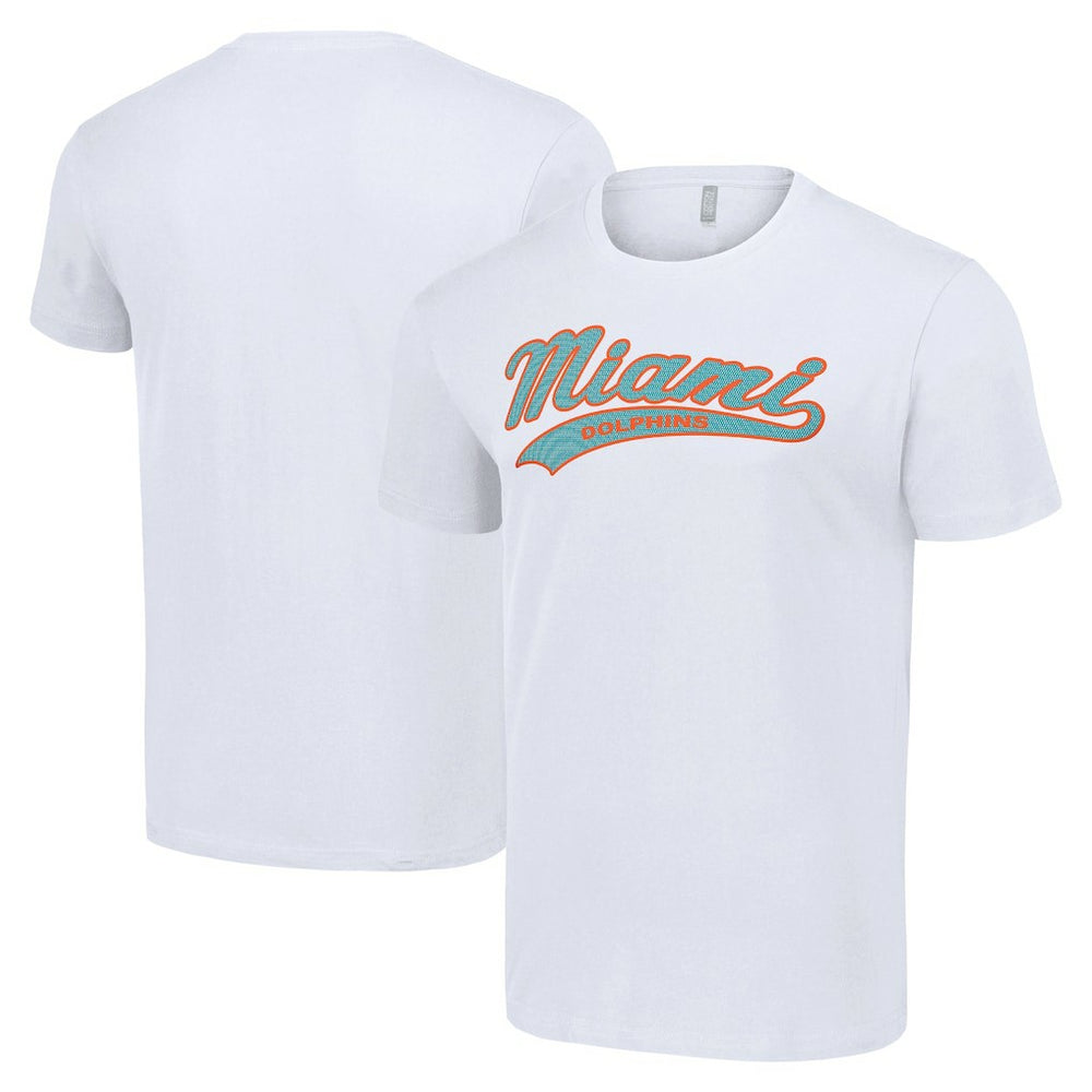 Miami Dolphins Starter Tailsweep T-Shirt - White T-shirts
