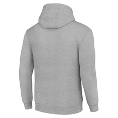 Carolina Panthers Starter Unisex Tailsweep Pullover Hoodie - Heather Gray Hoodies