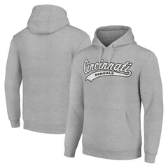 Cincinnati Bengals Starter Unisex Tailsweep Pullover Hoodie - Heather Gray Hoodies