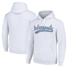 Indianapolis Colts Starter Unisex Tailsweep Pullover Hoodie - White Hoodies