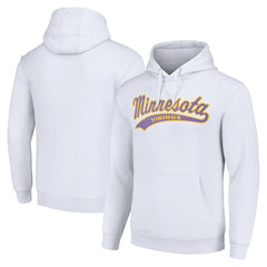 Minnesota Vikings Starter Unisex Tailsweep Pullover Hoodie - White Hoodies