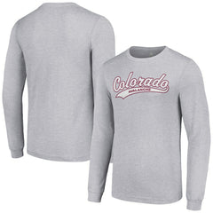Colorado Avalanche Starter Tailsweep T-Shirt - Heather Gray | US 200652317