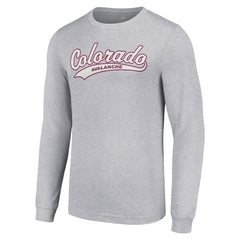 Colorado Avalanche Starter Tailsweep T-Shirt - Heather Gray | US 200652317