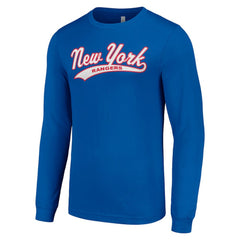 New York Rangers Starter Tailsweep T-Shirt - Blue | US 200652346