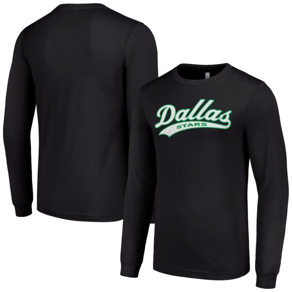 Dallas Stars Starter Tailsweep T-Shirt - Black | US 200652353