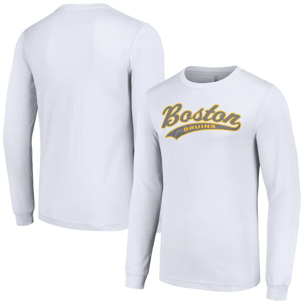 Boston Bruins Starter Tailsweep T-Shirt - White | US 200652388