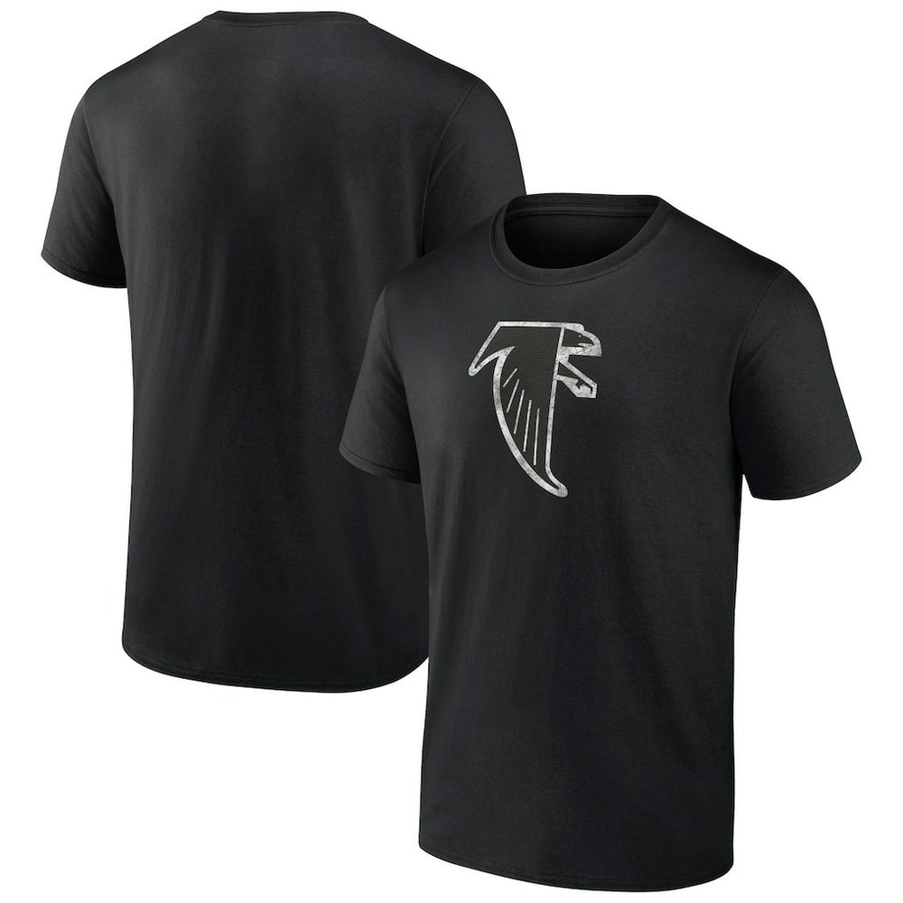 Atlanta Falcons Throwback T-Shirt - Black T-shirts