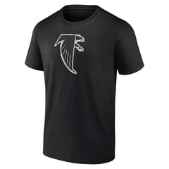 Atlanta Falcons Throwback T-Shirt - Black T-shirts