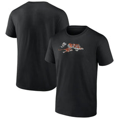 Cincinnati Bengals Throwback T-Shirt - Black T-shirts