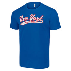 New York Rangers Starter Tailsweep T-Shirt - Blue | US 200652536
