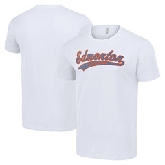 Edmonton Oilers Starter Tailsweep T-Shirt - White | US 200652619