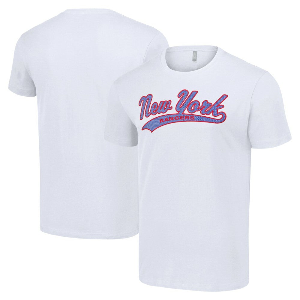 New York Rangers Starter Tailsweep T-Shirt - White | US 200652627
