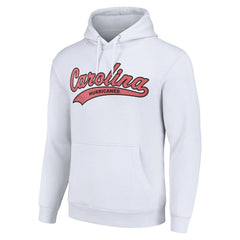 Carolina Hurricanes Starter Tailsweep Fleece Tri-Blend Pullover Hoodie - White | US 200652651