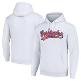 Washington Capitals Starter Tailsweep Fleece Tri-Blend Pullover Hoodie - White | US 200652677