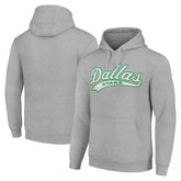 Dallas Stars Starter Tailsweep Fleece Tri-Blend Pullover Hoodie - Heather Gray | US 200652687