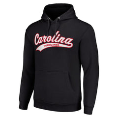 Carolina Hurricanes Starter Tailsweep Fleece Tri-Blend Pullover Hoodie - Black | US 200652713