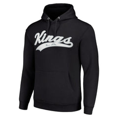 Los Angeles Kings Starter Tailsweep Fleece Tri-Blend Pullover Hoodie - Black | US 200652718