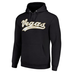 Vegas Golden Knights Starter Tailsweep Fleece Tri-Blend Pullover Hoodie - Black | US 200652727