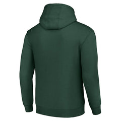 Minnesota Wild Starter Tailsweep Fleece Tri-Blend Pullover Hoodie - Green | US 200652754