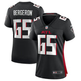 Matthew Bergeron Atlanta Falcons Women's Team Game Jersey - Black Jerseys