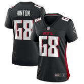 Kyle Hinton Atlanta Falcons Women's Team Game Jersey - Black Jerseys