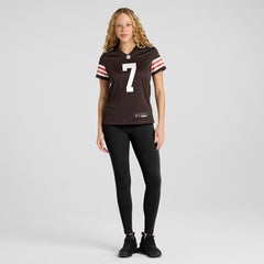 Dustin Hopkins Cleveland Browns Women's Team Game Jersey - Brown Jerseys