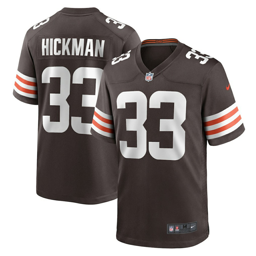 Ronnie Hickman Cleveland Browns Team Game Jersey - Brown Jerseys