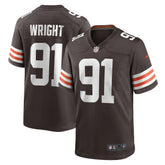 Alex Wright Cleveland Browns Team Game Jersey - Brown Jerseys