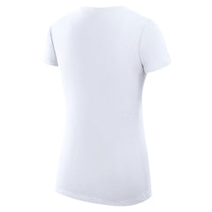 Milwaukee Brewers G-III 4Her by Carl Banks Women's Super-Slim Fit Lightweight City Graphic V-Neck T-Shirt - White T-shirts