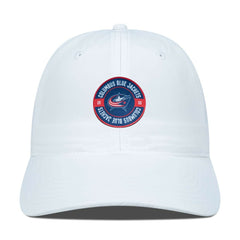 Columbus Blue Jackets Levelwear Women's Haven Adjustable Hat - White | US 200656328