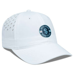 Seattle Kraken Levelwear Women's Haven Adjustable Hat - White | US 200656370