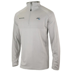 Orlando Magic Omni-Wick Rockin' It Quarter-Zip Pullover Top Heather Gray - Columbia