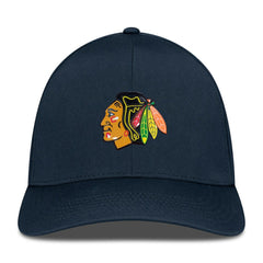 Chicago Blackhawks Levelwear Zeta Flex Hat - Black | US 200656729