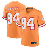 Calijah Kancey Tampa Bay Buccaneers Alternate Game Jersey - Orange Jerseys