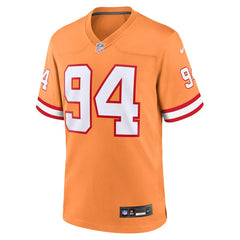 Calijah Kancey Tampa Bay Buccaneers Alternate Game Jersey - Orange Jerseys