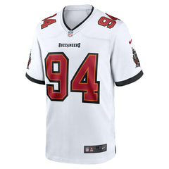 Calijah Kancey Tampa Bay Buccaneers Game Jersey - White Jerseys