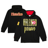 Atlanta Hawks Hardwood Classics OG 2.0 Pullover Hoodie Black - Mitchell & Ness