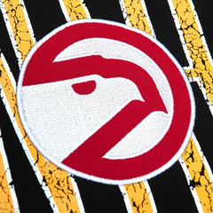 Atlanta Hawks Hardwood Classics OG 2.0 Pullover Hoodie Black - Mitchell & Ness