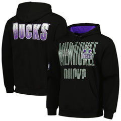 Milwaukee Bucks Hardwood Classics OG 2.0 Pullover Hoodie Black - Mitchell & Ness outlet