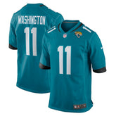Parker Washington Jacksonville Jaguars Team Game Jersey - Teal Jerseys