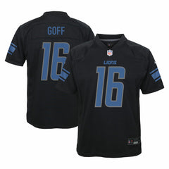 Jared Goff Detroit Lions Youth Game Jersey - Black Jerseys