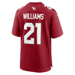 Garrett Williams Arizona Cardinals Game Jersey - Cardinal Jerseys